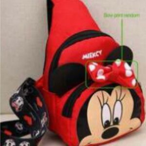 Minnie Mouse Red Sling Bag – One Strap Crossbody